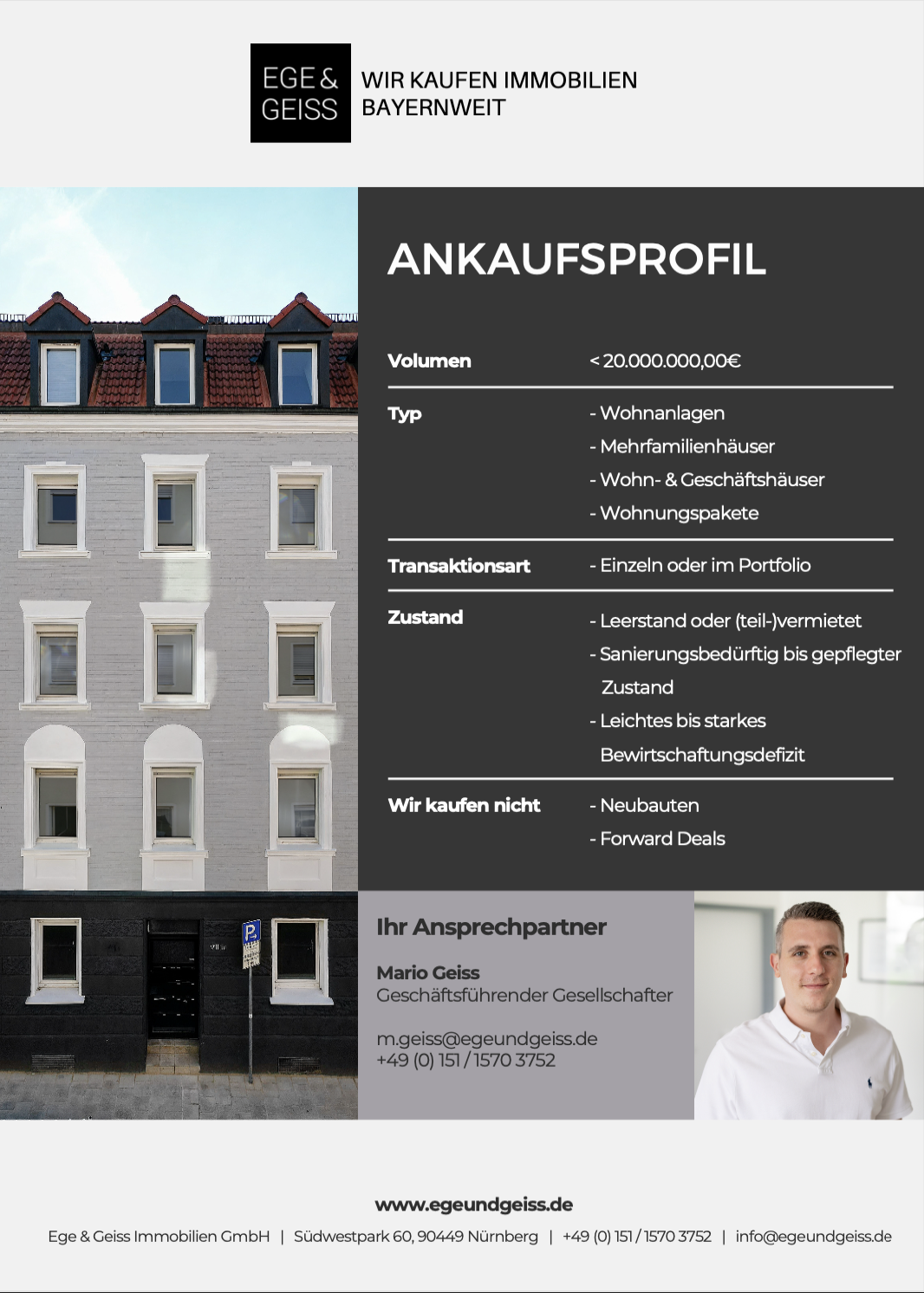 Ankaufsprofil 2025